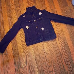 Black kids jean jacket